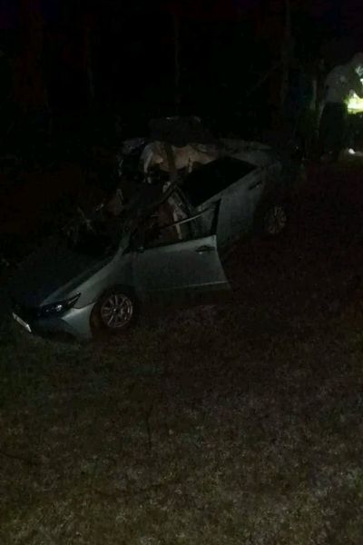 ケルビンキプタム
Kelvin Kiptumの交通事故の車が大破